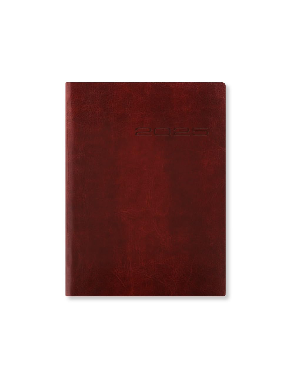 Letts of London Lecassa A6+ week to view 2025 diary - brown