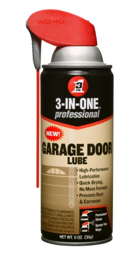 3-IN-ONE Professional Garage Door Lubricant with SMART STRAW�SPRAYS 2 WAYS, 11 OZ - //coolthings.us
