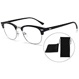Blue Light Blocking Computer Glasses for Reduce Headache Anti Eyestrain Anti Glare Lens Lightweight Frame Eyeglasses