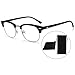 Blue Light Blocking Computer Glasses for Reduce Headache Anti Eyestrain Anti Glare Lens Lightweight Frame Eyeglasses