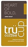 trücup Low Acid Coffee, Drip Grind, Heart of Bold Dark Roast, 12 Ounce