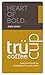 trücup Low Acid Coffee, Whole Bean, Heart of Bold Dark Roast, 5 Pound