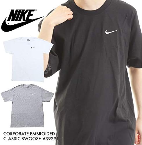 Amazon Nike ナイキ ワンポイント Tシャツ スォッシュ 綿100 Usモデル 半袖 ホワイト S スポーツウェア 通販