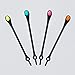 HICKIES 1.0 One Size Fits All Elastic Lacing System - Black Multicolor (14 Shoelaces, Works in all shoes)