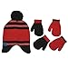 Disney Little Boys Cars Lightning McQueen Hat and 2 Pair Mittens or Gloves Cold Weather Accessory Set, Ages 2-7