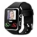 Mgaolo X6 Smart Watch Smartwatch Bluetooth Sweatproof Touchscreen Phone with Camera TF/SIM Card Slot for Android and iPhone Smartphones for Kids Girls Boys Men Women(Black)