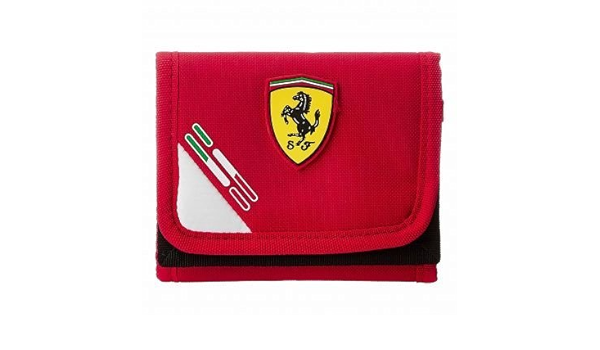 puma ferrari red wallet