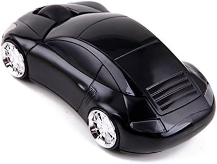 3D Wireless Optical 2.4GHz Cool Sports Car Shaped Mouse Mice with 1600DPI USB Receiver