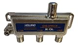 Holland Electronics 3-Way Splitter MOCA Compliant 5-1675Mhz