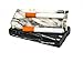 Marble Color Composite Cigarette Case and Box with Cleaner Stick and Holder (Black Marble Color)