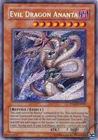 Yu-Gi-Oh! - Evil Dragon Ananta (PP02-EN017) - Premium Pack 2 - Unlimited Edition - Secret Rare