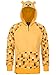 JINX Minecraft Big Boys' Ocelot Premium Zip-Up Hoodie (Yellow, Medium)