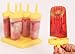 BPA FREE-Ice Pop Molds by Top Choice-Set of 6 Popsicle Molds (Yellow)-Now You Can Make Your Own Homemade Popsicles With The Best Ice Pop Maker On Amazon ...