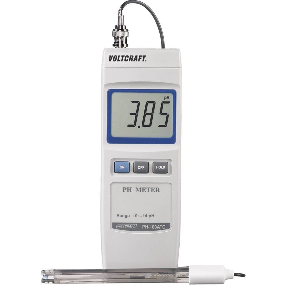VOLTCRAFT ph-100 ATC pH Meter Digital PH 0 to 14 PH Calibrated Standard Factory