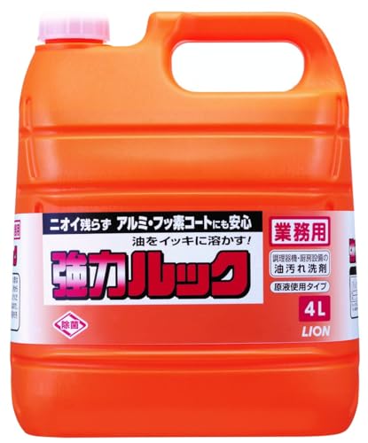 【業務用 大容量】 強力ルック 4L 油汚れ洗剤 油汚れ落とし 詰め替え商品画像