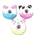 Solvang Kawaii Cute Turtle Squishies Jumbo Slow Rising Soft Scented Toys Squishy Stress Reliever Kids Adult Gift (1PCS Panda Donuts Random Color)