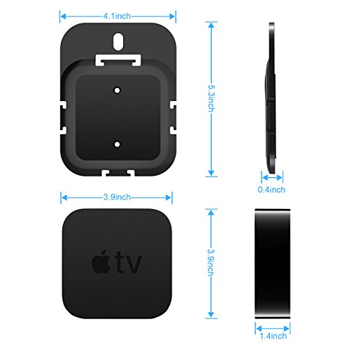 image for PERLESMITH Universal Streaming Media Player Mount, Wall Mounting Holde