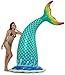 VICKEA Giant Inflatable Mermaid Sprinklers, Summer Party Fun for Outside