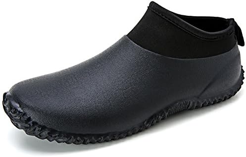 Hellozebra Men's Neoprene Rain and Gardening Shoes 8 D(M) US