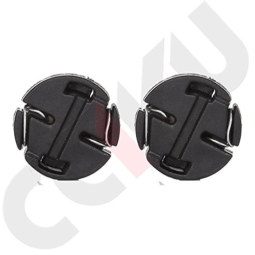 image for CCIYU 10 Pack Red T5/T4.7 Neo Wedge 3 SMD A/C Climate Control LED Ligh