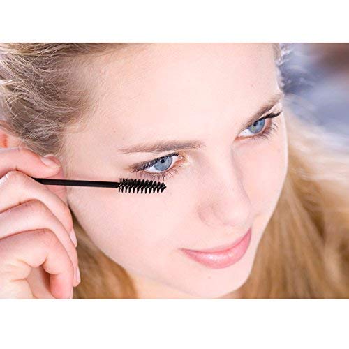 image for KEDSUM 200pcs Disposable Eyelash Mascara Brushes,Bendable Mascara Wand