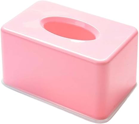 HUPLUE Kosmetiktuchbox aus Kunststoff für Badezimmer, Schminktisch