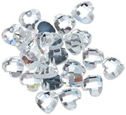 Amazon 高品質クリスタルガラスラインストーン ハート型 お手頃 50粒パック ｂｉｇｏｎｅ ラインストーン 通販