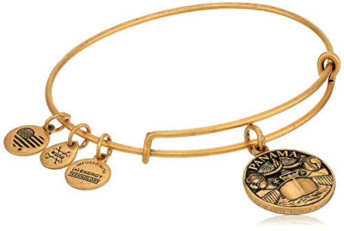 Panamá Mujer Alex And Ani Replenishment 19, Charm Bangle, Oro Rafaelian