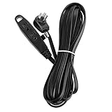 Aurum Cables 20 Feet 3 Outlet Extension Cord 16AWG Indoor/Outdoor Use Black - UL Listed