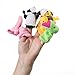 PREXTEX 18-Piece Plush Animal Finger Puppets for Story Telling - Easter Eggs Fillers - Schools for Kids of All Ages