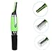 Nose Ear Face Neck Eyebrow Hair Trimmer Unisex LED Lights Shaver Clipper Cleane