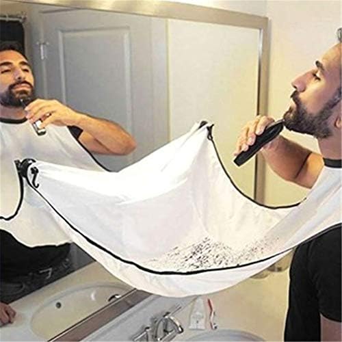 CHASIROMA Beard Apron Shaving Aprons Beard Care Men Premium Grooming Beard Catcher Bib Cape Bathroom Clean Tool as Creative Popular Gifts for Father Boyfriend Brother