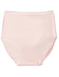 Brand - Arabella Women's Seamless Hi-Waist Full Coverage Brief Panty, 3 Pack