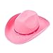 Fun Central - Pink Felt Studded Cowboy Hat | Cowboy Costume, Halloween Supplies, Western Decor, Birthdays, Bachelorette Party Supplies, Cancer Awareness Month