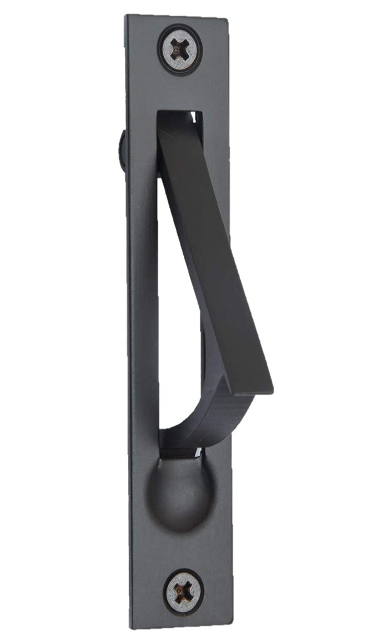 QCAA Solid Brass Edge Pull, 4", ORB Oil Rubbed Bronze, 1 Pack, Made in Taiwan