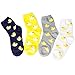Happy Ducks Socks Women's 4pairs(4color)=1pack Made in Korea Cotton, Multicolored, One Size