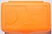 Sterilite Neon Orange Pencil Case Box