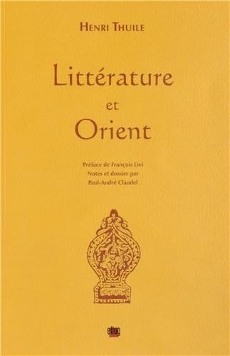 Littérature et Orient