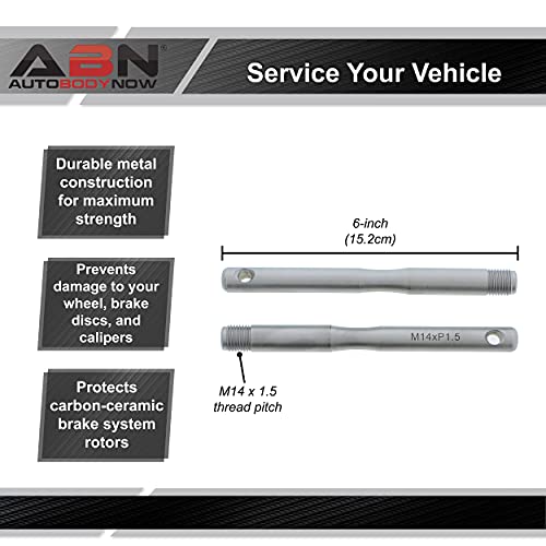 ABN Wheel Hanger Pin Set 2 Pack Wheel Stud Alignment Guide Tool M14 x