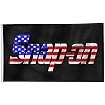 Cayyon Snap-on US Flag Banner 3x5ft Tools Black Banner