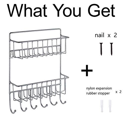 2 Simmer+Stone+Organizer+Hanging+Entryway