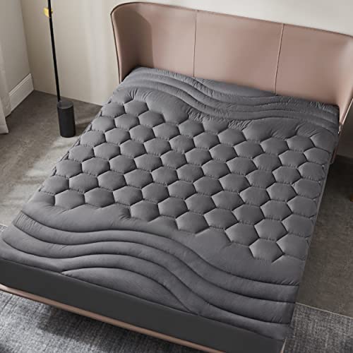 Bedsure Queen Size Mattress Pad Soft Cooling Mattress Cover Padded