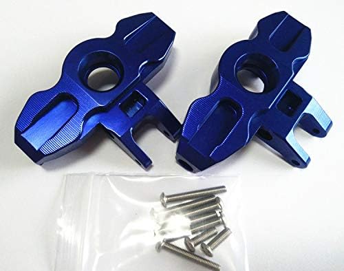 2PCS CNC Aluminum Axle Carriers Front C-Hubs For UDR Traxxass Unlimited Desert Racer 8552 Blue
