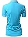 Cool Max Fabric 2 Tone Color T-Shirt SkyBlue Size L