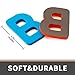 Alphabet Magnets, Magnetic Letters for Kids(Multicolor, 208pcs), ABC Word, Big, Foam Toys, Lowercase, Teacher Set
