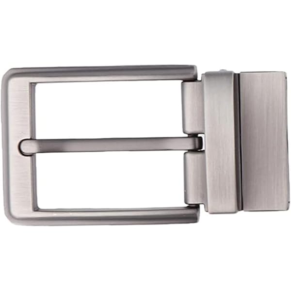 Silver Prong Pin Belt Buckles For Men - 1.5 Inch Width, Zinc Alloy, Replacement & DIY