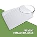 Premium Foam Packing Sheets (60 Count, 7 3/8 x 7 1/2”) Cushion Foam Wrap Sheets, Moving Supplies for Dishes,Glasses&Furniture, Packing Cushioning Supplies, Soft & Durable for Ultimate Protection