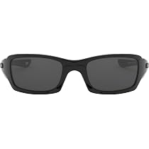 Oakley Fives Squared Sunglasses, Polished Black, Grey - 54 mm
