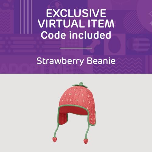 Adopt Me! Collector Plush Strawberry Shortcake Bat Dragon - Series 5 - Legendary - Exclusive Virtual Item Code Included - Toys for Kids Featuring Your Favorite Pet, Ages 6+