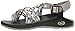 Chaco Women's ZX3 Classic Athletic Sandal, Lime Gray, 9 M US